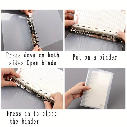 Plastic Shell Code Journal Translucent Shell Hand Binder Journal – thepaperworm