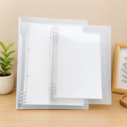 Translucent Shell Hand Binder Journal