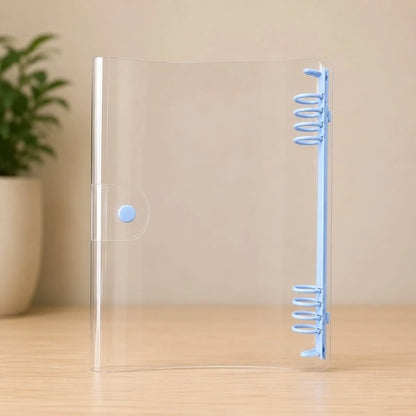 Transparent Loose Leaf Binder with Refillable Planner