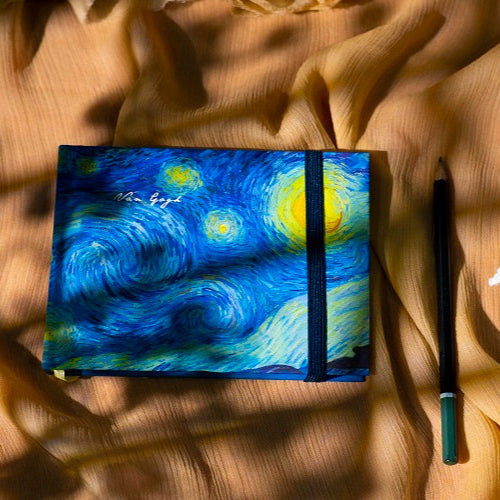 A6 Van Gogh Paintings inspired Landscape Sketchbook