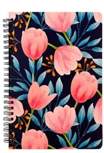 Tulip Flower Series Soft Cover Lined Notebooks