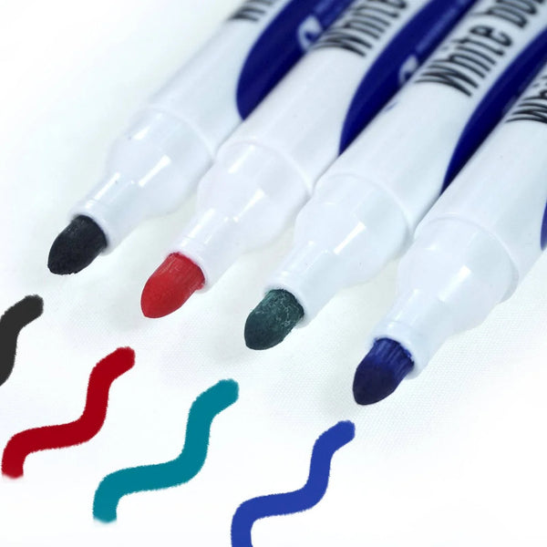 Dry Erase White Board Markers Set