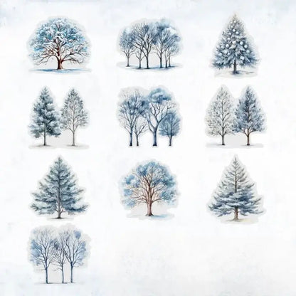 Twilight PET Sticker Pack Four Seasons Scenery Series