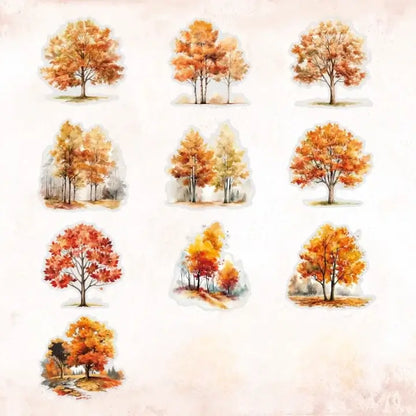 Twilight PET Sticker Pack Four Seasons Scenery Series