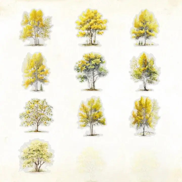 Twilight PET Sticker Pack Four Seasons Scenery Series