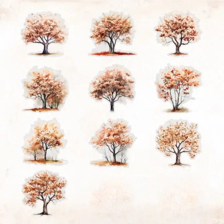 Twilight PET Sticker Pack Four Seasons Scenery Series