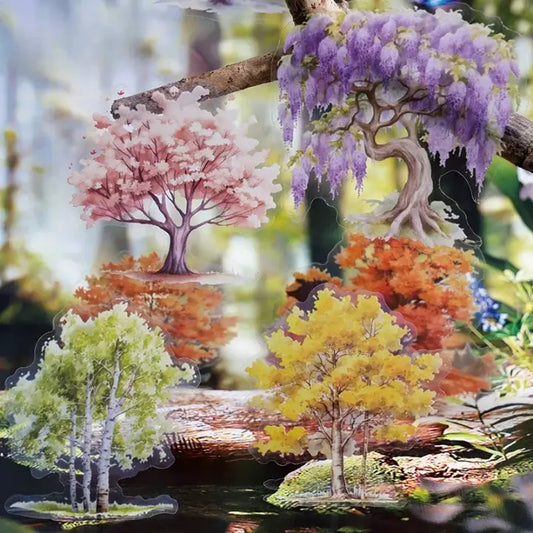 Twilight PET Sticker Pack Four Seasons Scenery Series