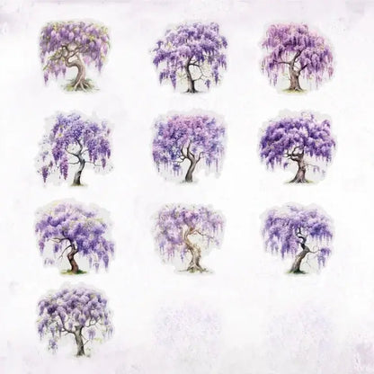 Twilight PET Sticker Pack Four Seasons Scenery Series