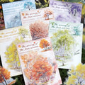Twilight PET Sticker Pack Four Seasons Scenery Series