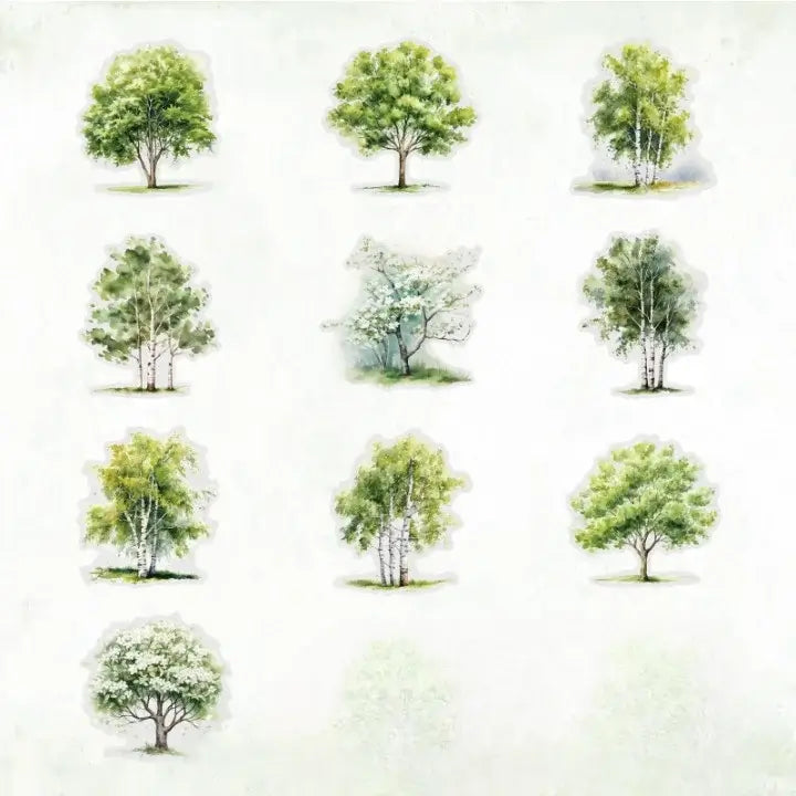 Twilight PET Sticker Pack Four Seasons Scenery Series