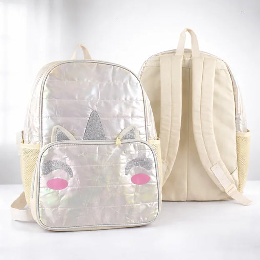 Unicorn Shiny Backpack Lightweight & Cute Design