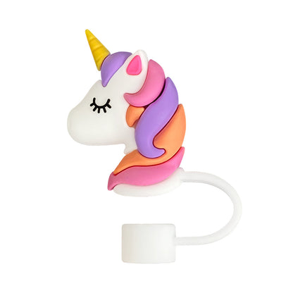 Unicorn Style Straw Cover for Tumbler