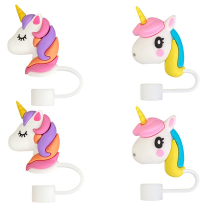 Unicorn Style Straw Cover for Tumbler