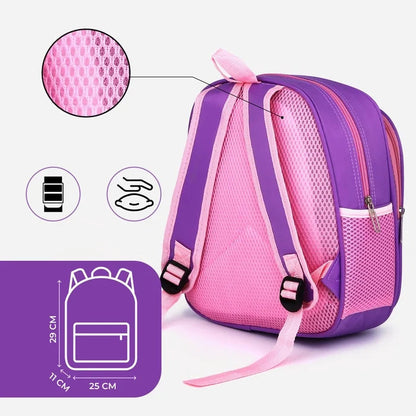 Kids Cartoon Travel & School Backpack