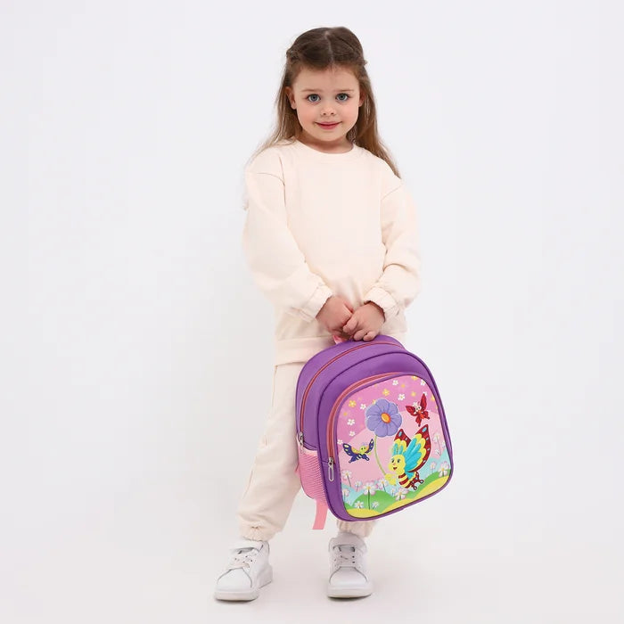 Kids Cartoon Travel & School Backpack