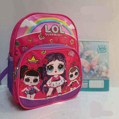Kids Cartoon Travel & School Backpack