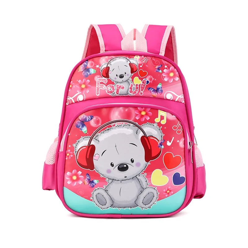 Kids Cartoon Travel & School Backpack