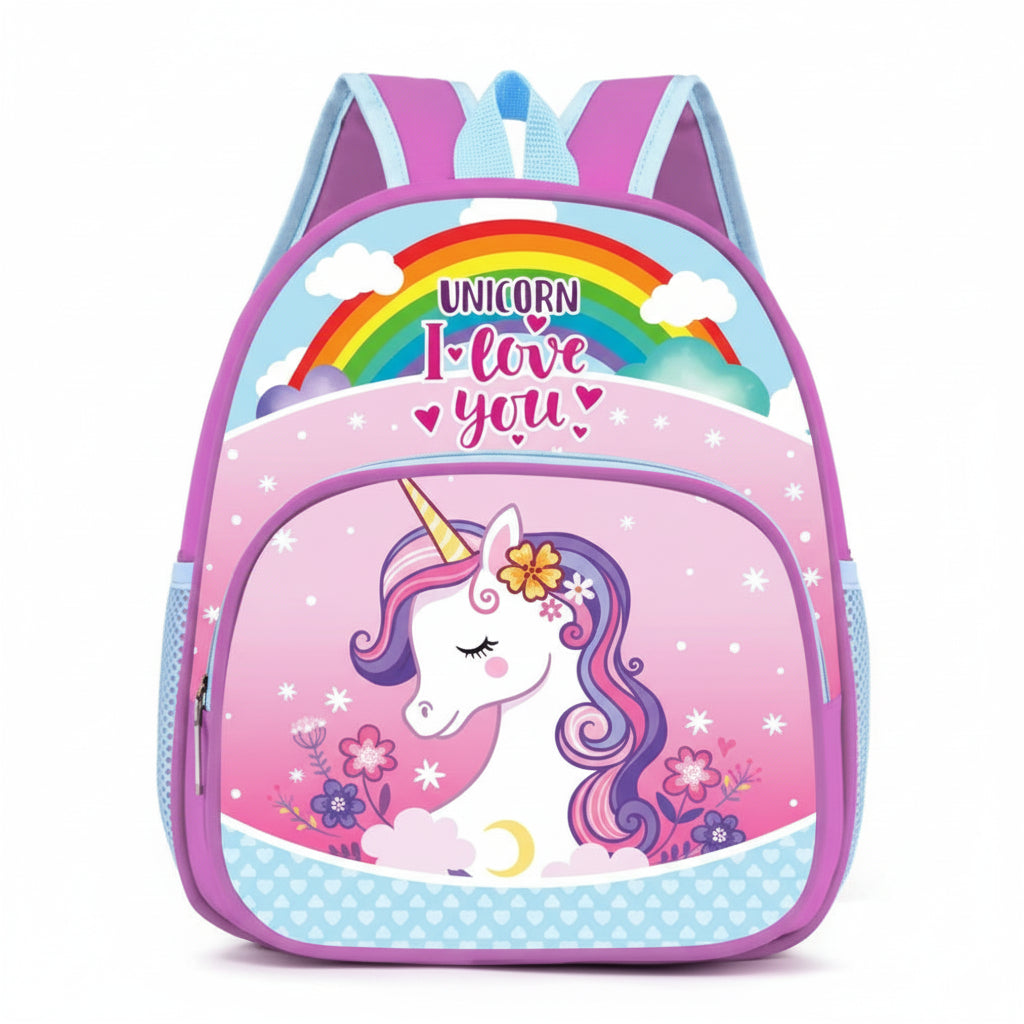Kids Cartoon Travel & School Backpack