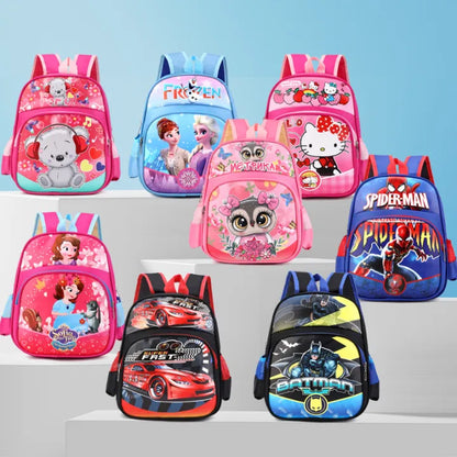 Kids Cartoon Travel & School Backpack