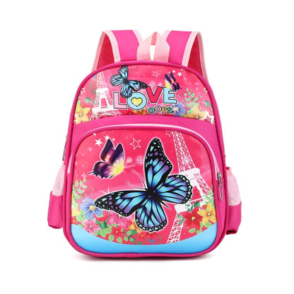 Kids Cartoon Travel & School Backpack