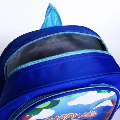 Kids Cartoon Travel & School Backpack