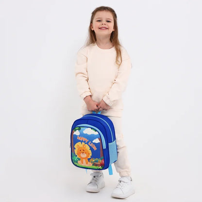 Kids Cartoon Travel & School Backpack