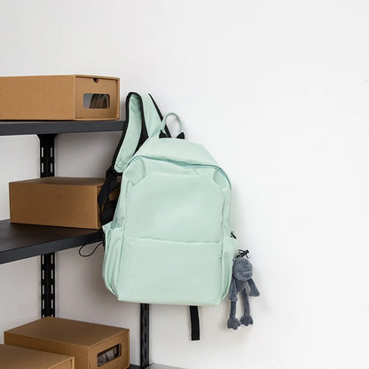 Unisex Minimalist Large Capacity Nylon Backpack