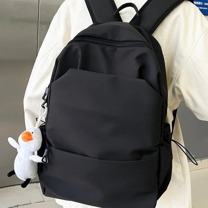 Unisex Minimalist Large Capacity Nylon Backpack