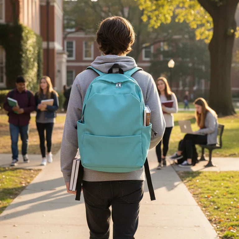 Unisex Minimalist Large Capacity Nylon Backpack