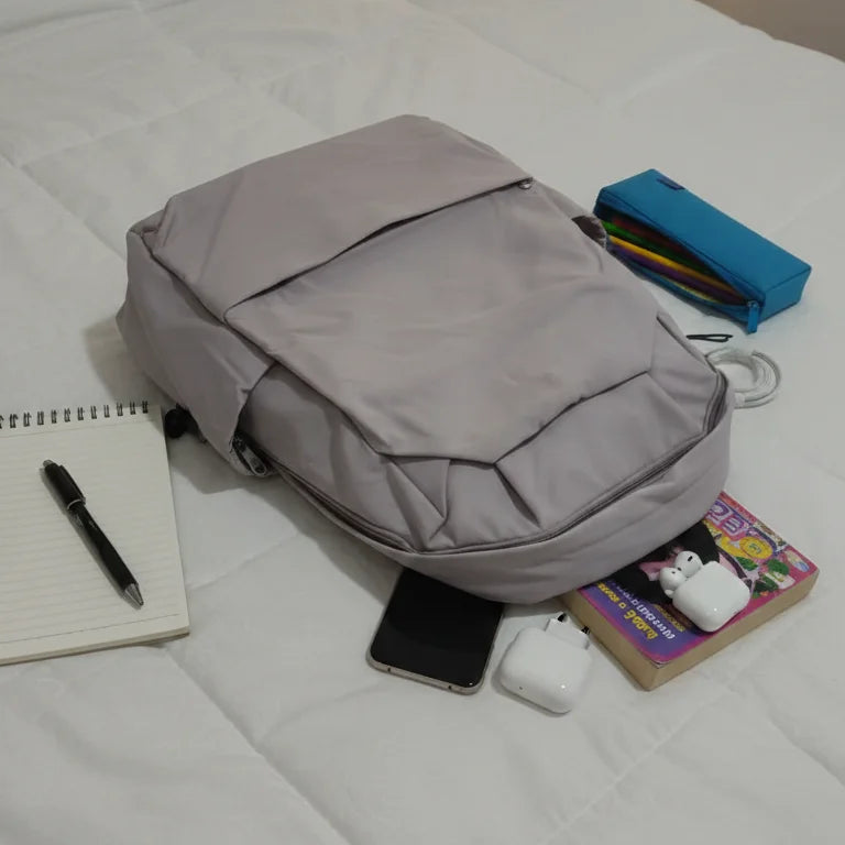 Unisex Minimalist Large Capacity Nylon Backpack