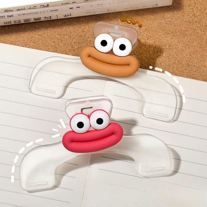 Universal Transparent Page Holder Paper Clip