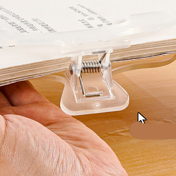 Universal Transparent Page Holder Paper Clip