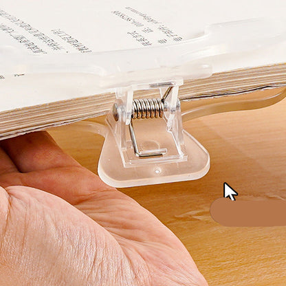 Universal Transparent Page Holder Paper Clip