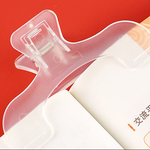 Universal Transparent Page Holder Paper Clip