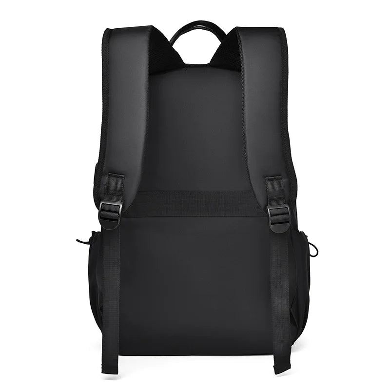 Executive Black Slim Laptop Backpack - Lightweight & Durable