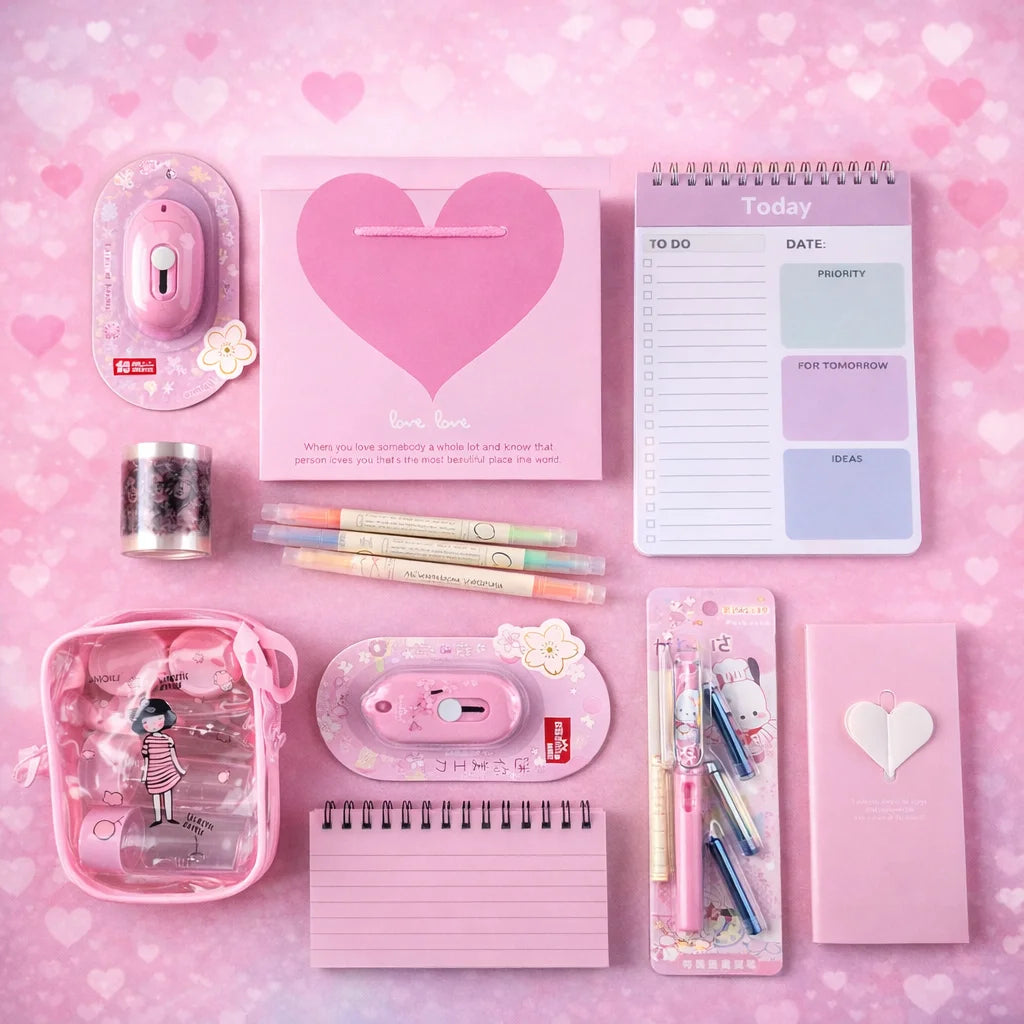 Pink Lover’s Writing & Journaling Kit
