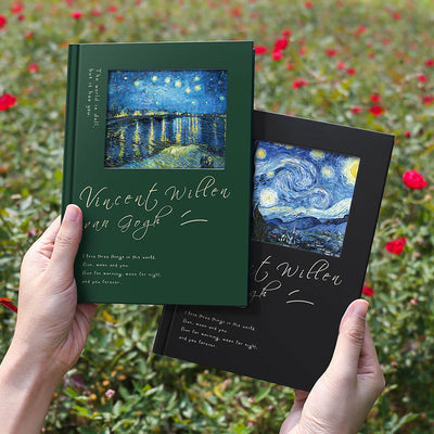 Van Gogh Aesthetic Art Hardcover Notebook