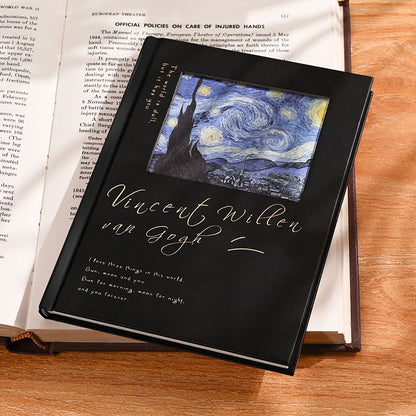 Van Gogh Aesthetic Art Hardcover Notebook