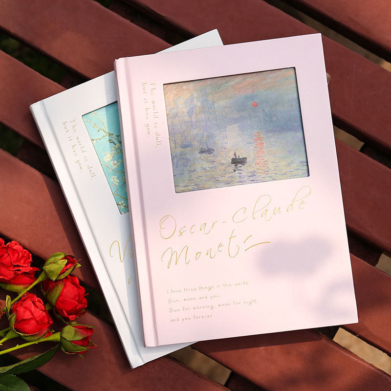 Van Gogh Aesthetic Art Hardcover Notebook