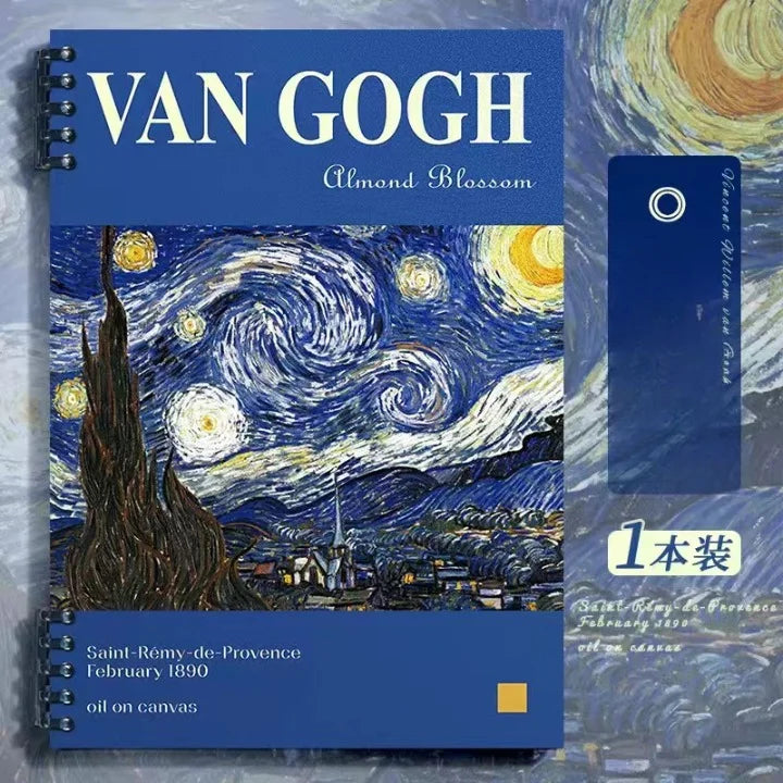 Van Gogh Famous Painting Loose Leaf Notebook B5