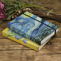 Van Gogh Inspired Art Journal Sketchbook with Elastic Closure