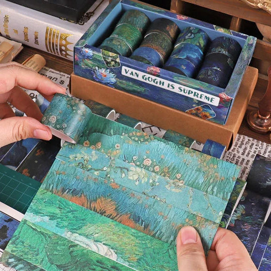Van Gogh Inspired Decorative Washi Tape Set
