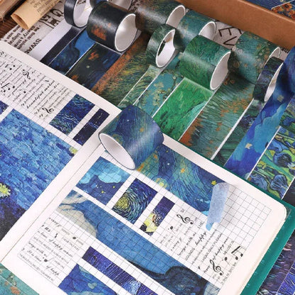 Van Gogh Inspired Decorative Washi Tape Set
