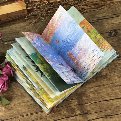 Van Gogh Inspired Laser Painting Art Journal - Starry Night