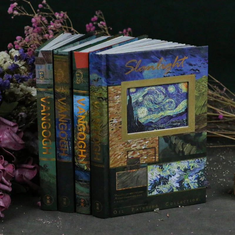 Van Gogh Inspired Laser Painting Art Journal - Starry Night