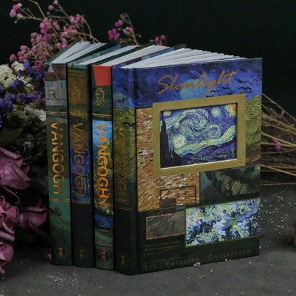 Van Gogh Inspired Laser Painting Art Journal - Starry Night