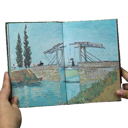 Van Gogh Inspired Laser Painting Art Journal - Starry Night