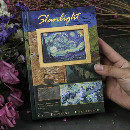 Van Gogh Inspired Laser Painting Art Journal - Starry Night