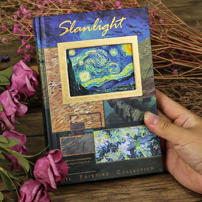 Van Gogh Inspired Laser Painting Art Journal - Starry Night