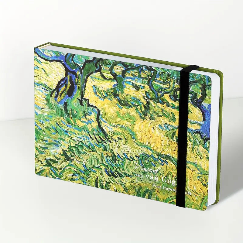 Van Gogh Inspired Oil Painting Art Sketchbook